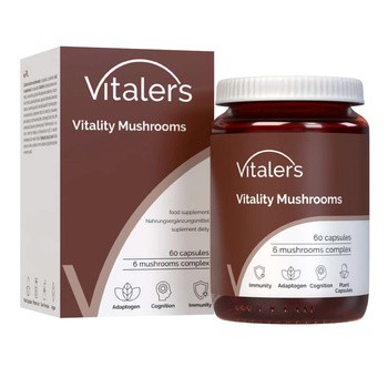 Vitalers Grzyby witalne, kapsułki, 60 szt.