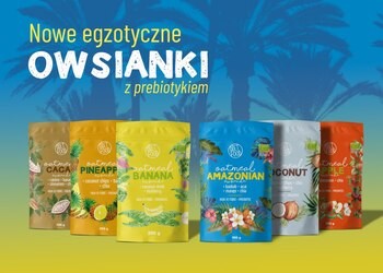 Diet-food, Bio Owsianka Kokosowa z Probiotykiem, 200 g
