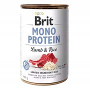 Brit Mono Protein Lamb & Rice, monobiałkowa karma mokra dla psów, jagnięcina i ryż, 400 g https://azcdn.doz.pl/image/d/product/2d81e2b1-scale-180x180.png