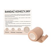 Paso, bandaż kohezyjny, 5 cm x 4,5 m, cielisty, 1 szt. https://azcdn.doz.pl/image/d/product/1185bb6c-scale-180x180.png