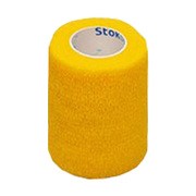 alt StokBan bandaż elastyczny, samoprzylepny, 4,5 m x 10 cm, żółty, 1 szt.