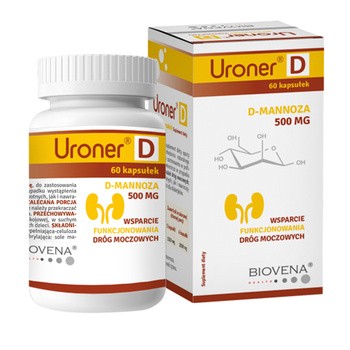 Uroner D, kapsułki, 60 szt.