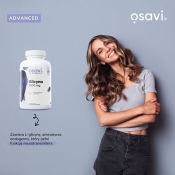 Osavi Glicyna 1000 mg, kapsułki twarde, 60 szt.