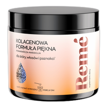 Reme Kolagenowa Formuła Piękna, proszek, smak pomarańcza - marakuja, 150 g