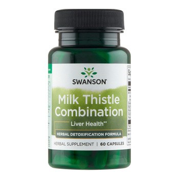 Swanson Milk Thistle Combination, kapsułki, 60 szt.