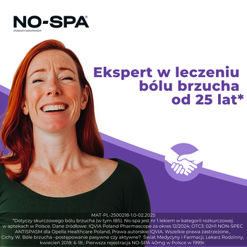 No-Spa Max, 80 mg, tabletki powlekane, 48 szt.