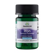 Swanson Iron (Ferrius Fumarate), kapsułki, 60 szt. https://azcdn.doz.pl/image/d/product/e70f7bd5-scale-180x180.png