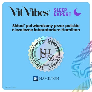 Vit Vibes Sleep Expert, żelki, smak jagody z nutą lawendy, 60 szt.