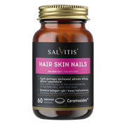 Salvitis Hair Skin Nails (Włosy Skóra Paznokcie), tabletki powlekane, 60 szt.