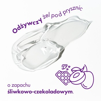 Solamor, żel pod prysznic, Plum Chocolate, 500 ml