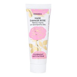 Korres, maska na noc z różą damasceńską, 18 ml