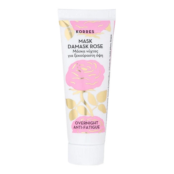 Korres Korres, maska na noc z różą damasceńską, 18 ml