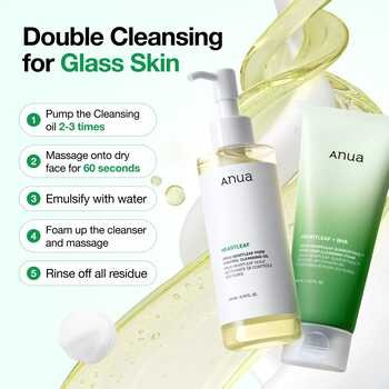 Anua Heartleaf Pore Control Cleansing Oil, olejek oczyszczający do twarzy, 200 ml