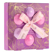 Aurora Bath Fizzer Lotus Flower, zestaw kul do kąpieli, 1 szt.