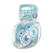 Canpol Lovi, smoczek uspokajający silikonowy dynamiczny, 3-6 m Tie Dye Blue, 2 szt. https://azcdn.doz.pl/image/d/product/c1813a96-scale-180x180.png