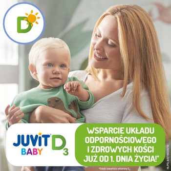 Juvit Baby D3, płyn (krople), 10 ml