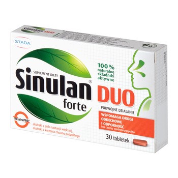 Sinulan Duo Forte, tabletki powlekane, 30 szt.