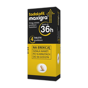 Tadalafil Maxigra, 10 mg, tabletki powlekane, 4 szt.