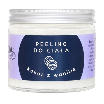 Bracia Mydlarze, peeling drobnoziarnisty, Kokos z wanilią, 250 ml