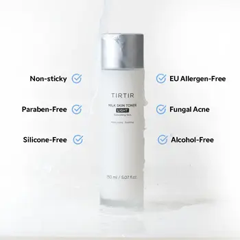 Tirtir Milk Skin Toner Light, lekki tonik do twarzy, 150 ml