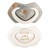 Canpol Babies, Smoczek silikonowy Light Touch 0-6 m sumetryczny, dogs, 2 szt.