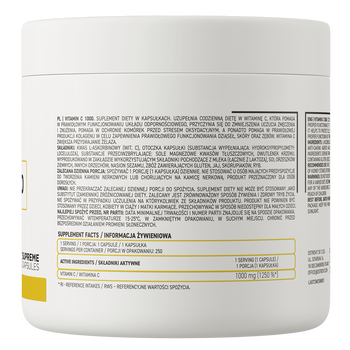 OstroVit Witamina C 1000 mg, kapsułki, 250 szt.
