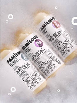 Yope Familove, szampon do wszystkich rodzajów włosów, 750 ml