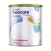 alt Neocate Junior, żywność specjalnego przeznaczenia medycznego o smaku truskawkowym, 400 g