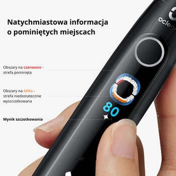 Oclean X Pro 20 + etui + 3 końcówki, miętowy, 1 szt.