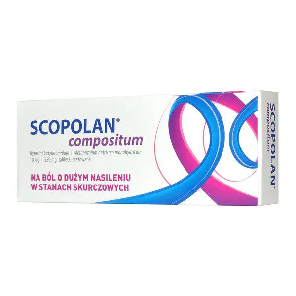 Scopolan compositum 10 mg+250 mg tabletki powlekane 10 szt [Scopolan]
