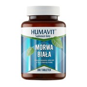 Humavit Morwa Biała, tabletki, 180 szt.