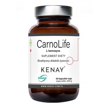 KENAY CarnoLife L-karnozyna, kapsułki, 60 szt.