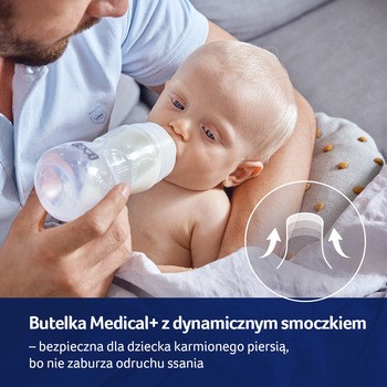 Lovi Medical+, butelka szerokootworowa, 150 ml, 1 szt.