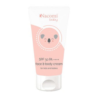 Nacomi Baby, fotostabilny krem na każdą pogodę SPF 50, 50 ml