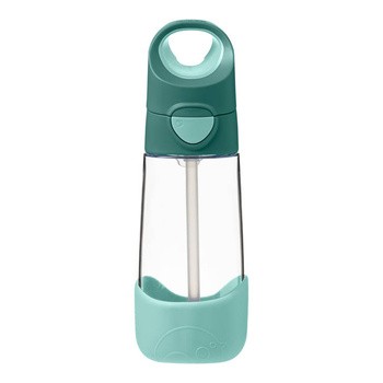 B.box, bidon tritanowy ze słomką, Emerald Forrest, 450 ml, 1 szt.