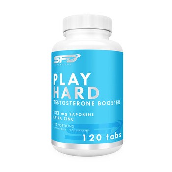 SFD Play Hard testosterone booster, tabletki, 120 szt.