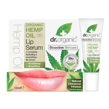 Dr Organic Hemp Oil, serum do ust, 10 ml