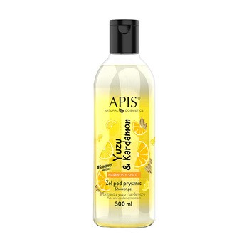 Apis Harmony Shot, żel pod prysznic, Yuzu&Cardamon, 500 ml