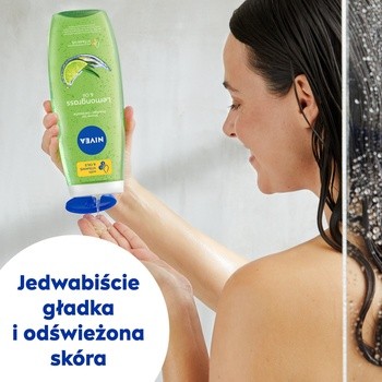 Nivea, żel pod prysznic, Lemongrass & Oil, 500 ml