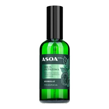 Asoa, hydrolat z mięty pieprzowej, 100 ml