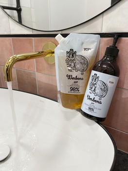 Yope Werbena, mydło w płynie do rąk, zapas, 500 ml