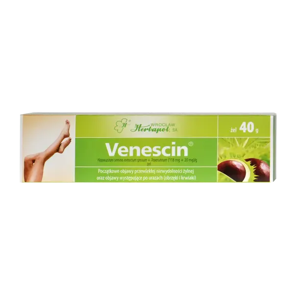 Venescin żel z escyną i trokserutyną 40g [Venescin]