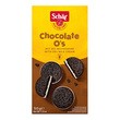 Schar, Chocolate O's, bezglutenowe herbatniki kakaowe z mlecznym nadzieniem, 165 g