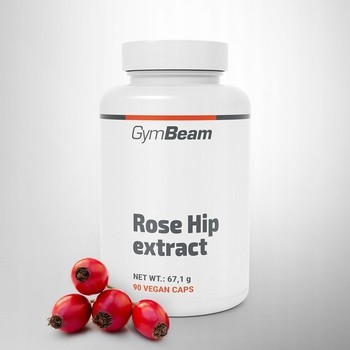 GymBeam Ekstrakt z dzikiej róży, kapsułki, 90 szt.