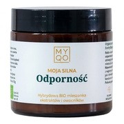 MYQO BIO Moja Silna Odporność, organiczna mieszanka owocników i ekstraktów z grzybów funkcjonalnych, proszek, 70 g