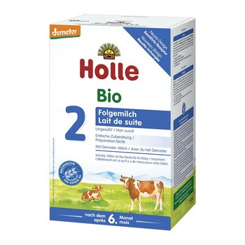 Holle Bio 2, mleko następne na bazie ekologicznego mleka krowiego, 600 g