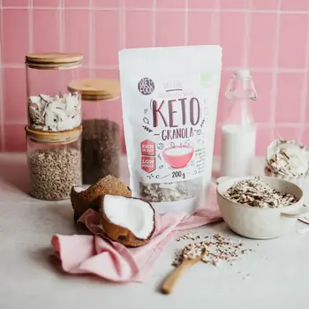 Diet-Food, Bio Granola Keto, 200 g