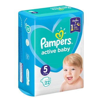 Pampers Active Baby 5, (11-16 kg), 22 szt.