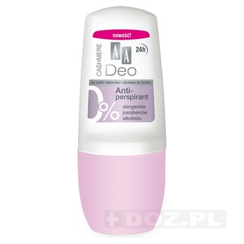 AA, deo, antyperspirant Active Care Cashmere, 50 ml