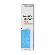 Calcium-Sandoz forte, tabletki musujące, 500 mg Ca, 20 szt